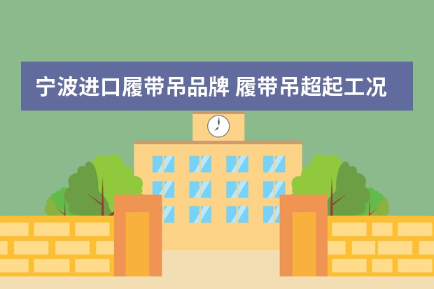 宁波进口履带吊品牌 履带吊超起工况性能表，超起配重0-640t是什么意思？
