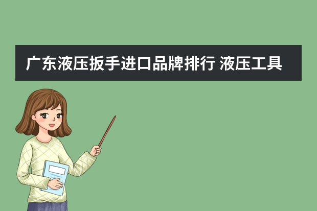 广东液压扳手进口品牌排行 液压工具买什么品牌的好