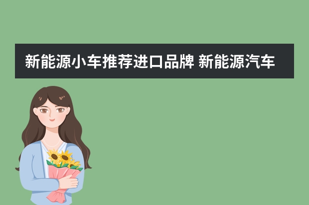 新能源小车推荐进口品牌 新能源汽车排行榜（新能源汽车排行榜前十名）