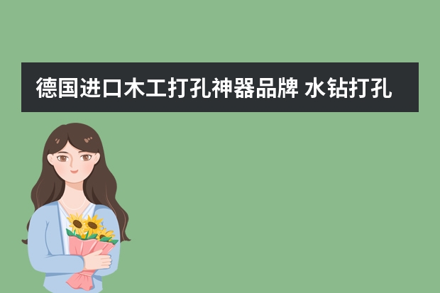 德国进口木工打孔神器品牌 水钻打孔需要多少钱?水钻钻头什么牌子好?