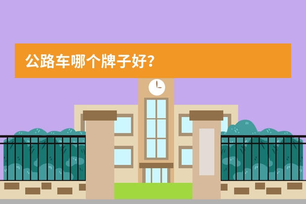 公路车哪个牌子好？