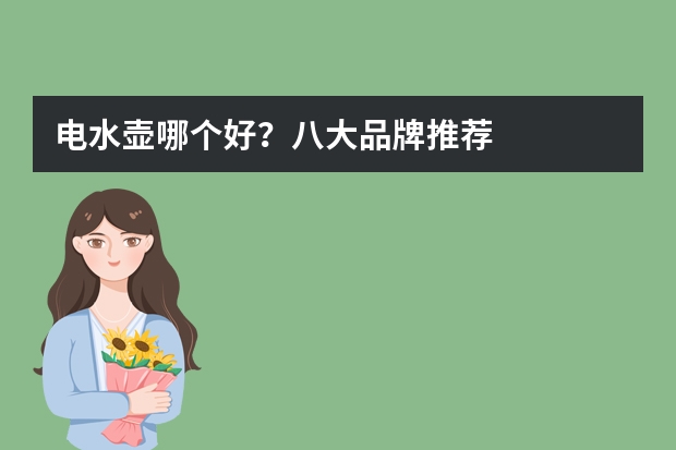 电水壶哪个好？八大品牌推荐