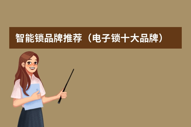 智能锁品牌推荐（电子锁十大品牌）
