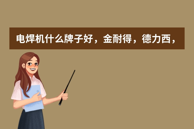 电焊机什么牌子好，金耐得，德力西，大焊？