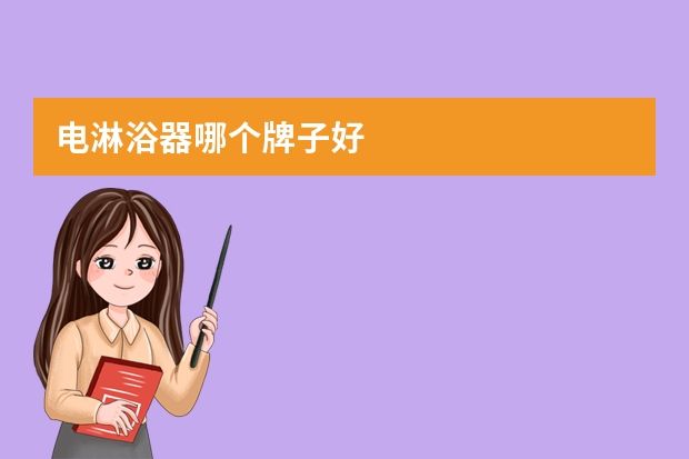 电淋浴器哪个牌子好