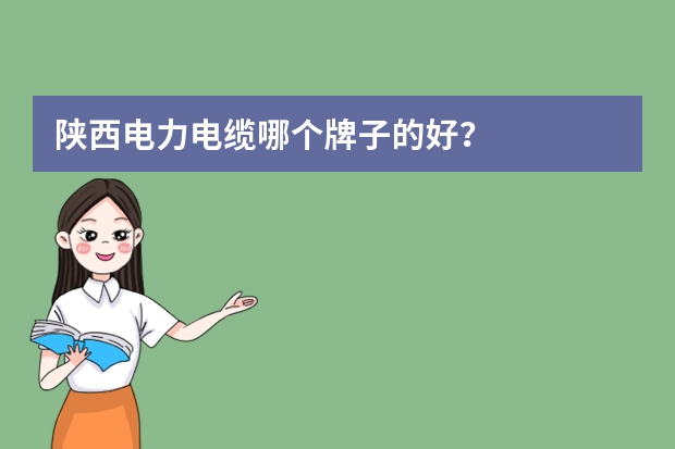 陕西电力电缆哪个牌子的好？