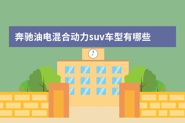 奔驰油电混合动力suv车型有哪些