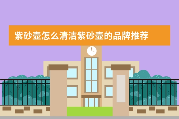 紫砂壶怎么清洁紫砂壶的品牌推荐