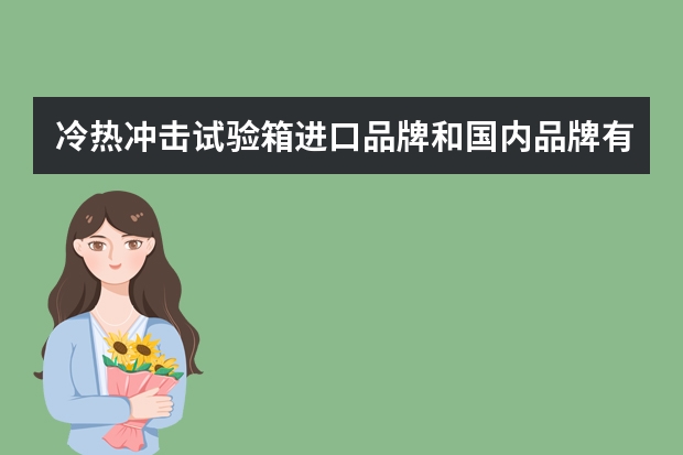 冷热冲击试验箱进口品牌和国内品牌有哪些不同？