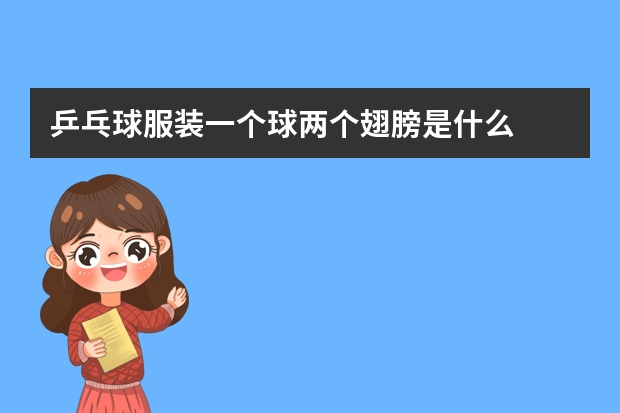 乒乓球服装一个球两个翅膀是什么