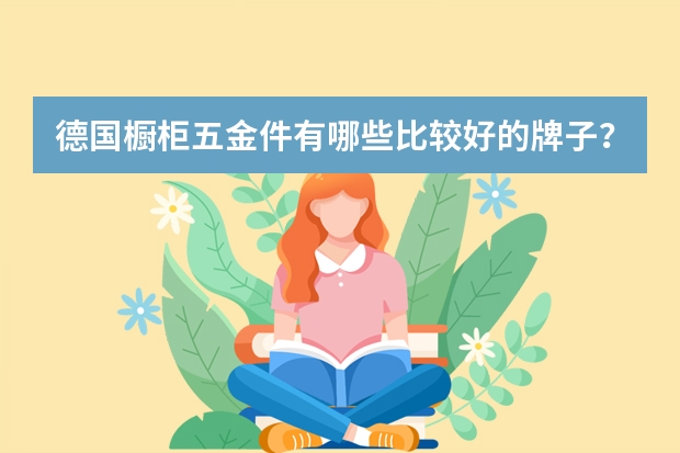 德国橱柜五金件有哪些比较好的牌子？