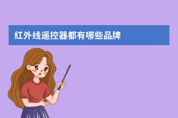 红外线遥控器都有哪些品牌