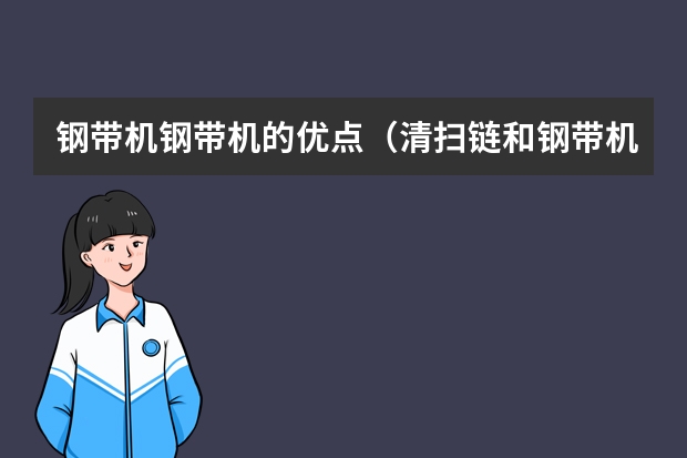 钢带机钢带机的优点（清扫链和钢带机的区别）