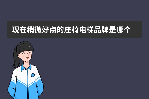 现在稍微好点的座椅电梯品牌是哪个