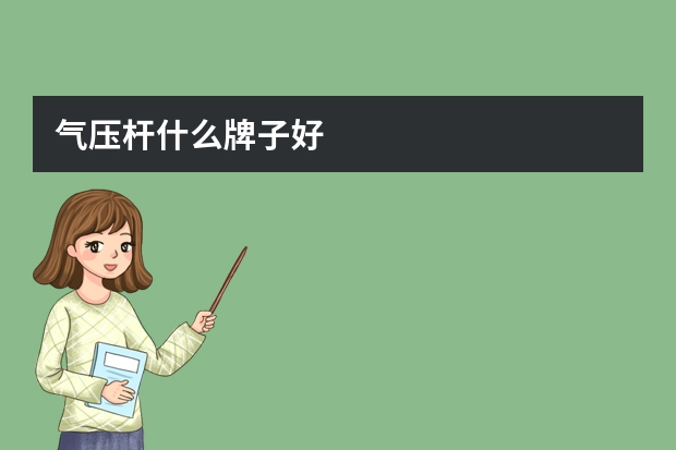 气压杆什么牌子好