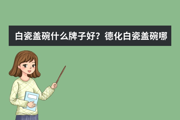 白瓷盖碗什么牌子好？德化白瓷盖碗哪个品牌好？