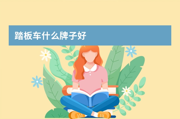 踏板车什么牌子好