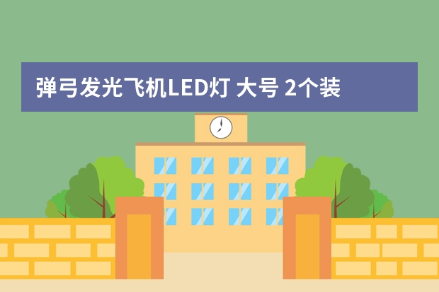 弹弓发光飞机LED灯 大号 2个装-购买最佳价格 弹弓发光飞机LED灯（KIDNOAM）-适用对象
